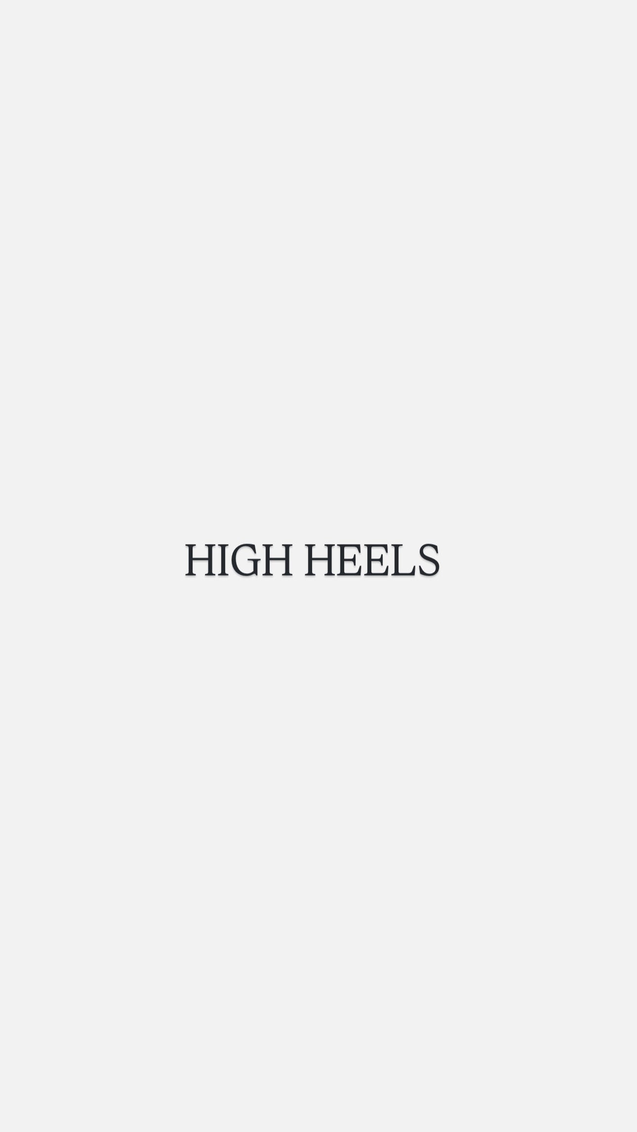 High heels