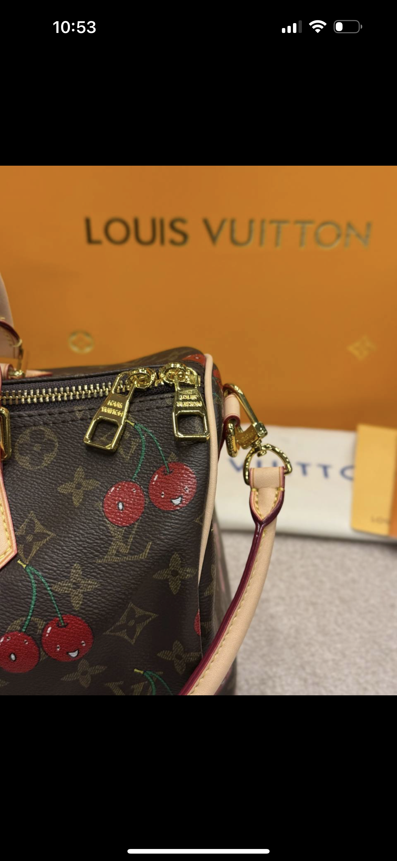 LV X TM Speedy Bandouliere 30