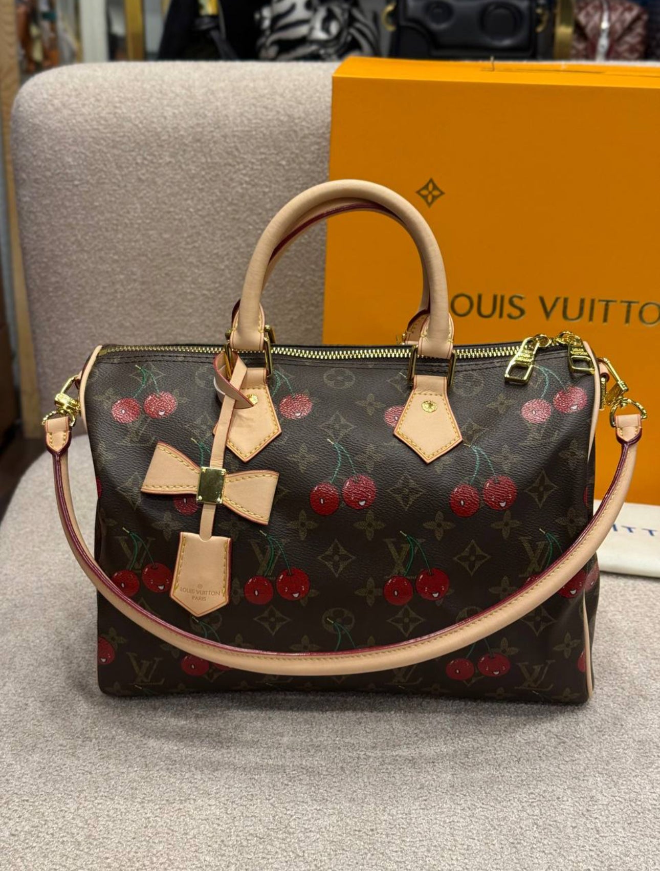 LV X TM Speedy Bandouliere 30