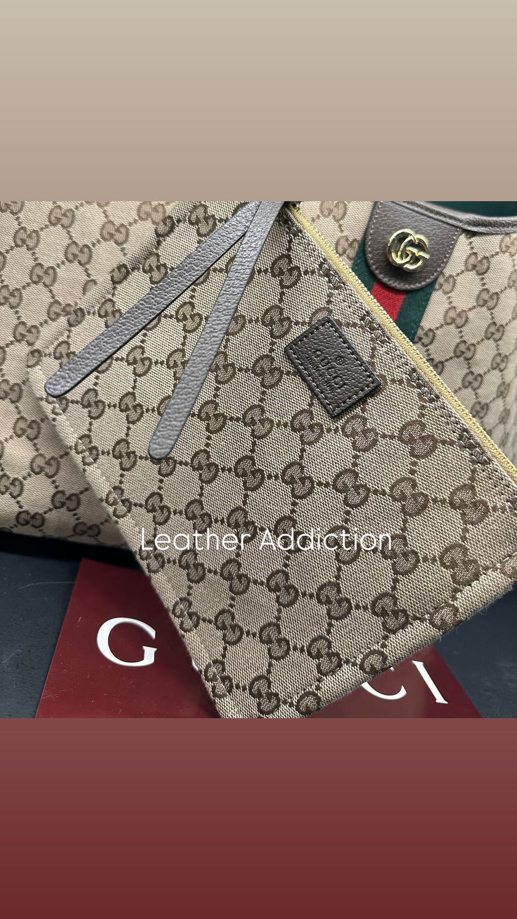 Gucci Giglio tote large bag