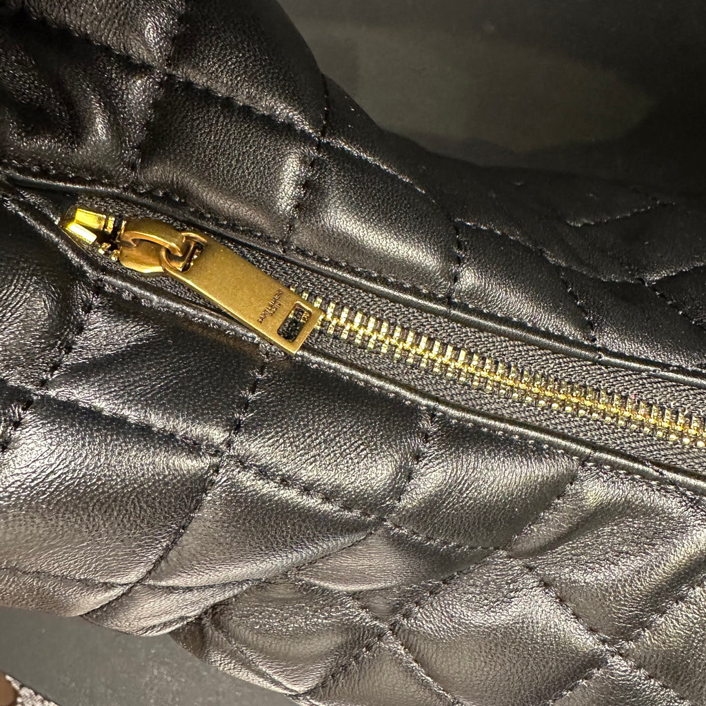 Saint Laurent Icare Quilted Leather shoulder bag
