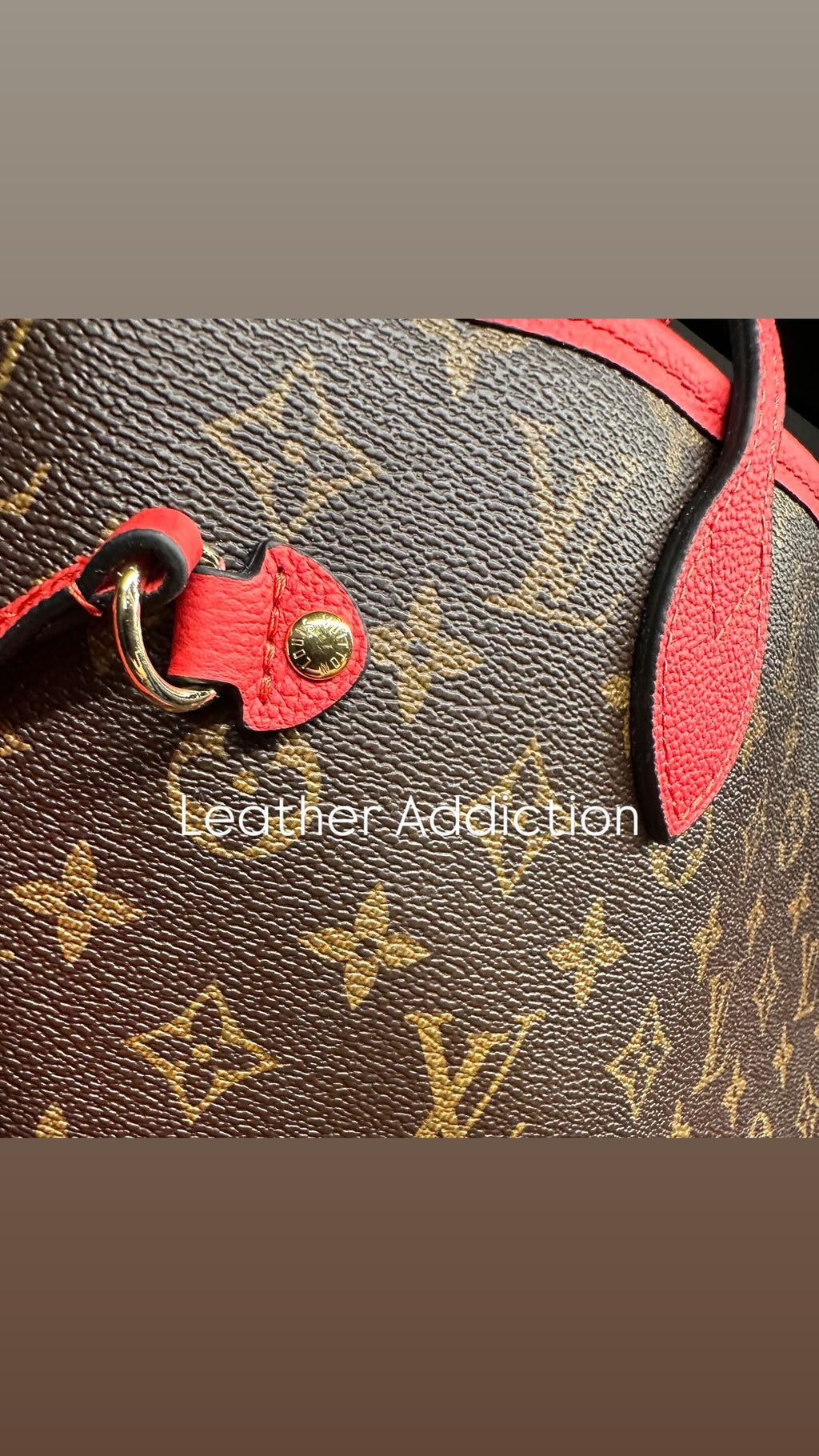 Louis Vuitton Neverfull Bandouliere Inside Out MM