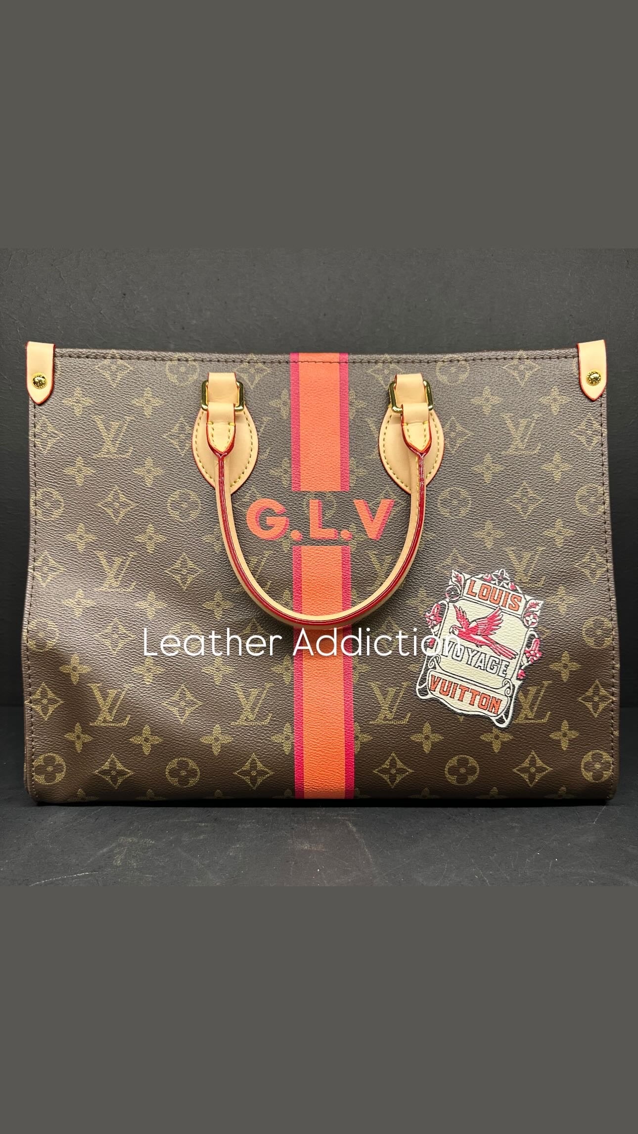 Louis Vuitton On The Go MM Mon Monogram