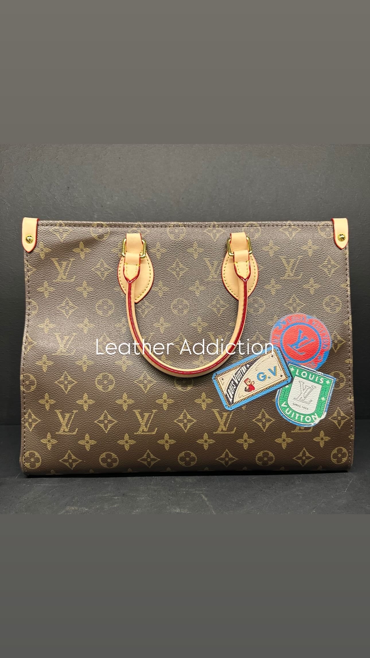 Louis Vuitton On The Go MM Mon Monogram