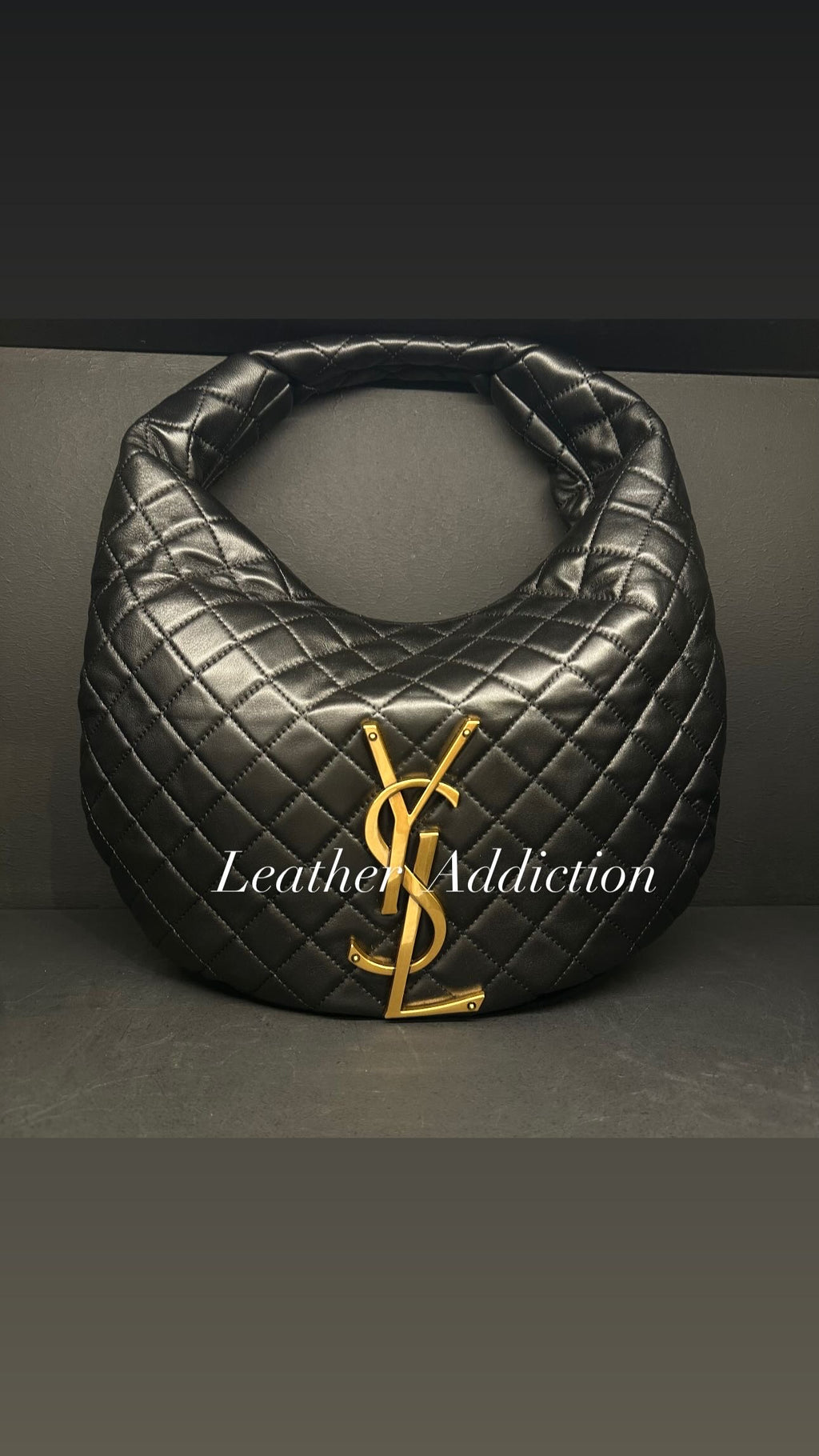 Saint Laurent Icare Quilted Leather shoulder bag